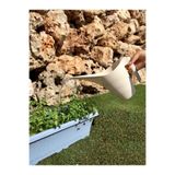 Ekodoğa Sulama Kabı 1 Lt Krem Sulama Kabı Çiçek Sulama Kabı Bahçe Bitki Sulama