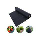 Ekodoğa Taban Örtüsü 3X4 Metre Sera Taban Örtüsü Jüt Siyah Taban Örtüsü Malçlama Örtüsü Yer Örtüsü