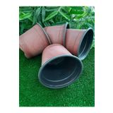 Ekodoğa Vakum Saksı 50 Adet 14x11 cm 1,20 Lt Plastik Saksı Fide Üretim Saksısı
