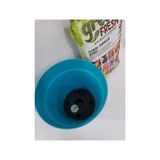 Ekodoğa Yalı Saksı 6 Lt 24X22 Cm 5 Torf Hediye Turkuaz Renkli Plastik Çiçek Toprağı