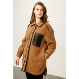 Ekol 8335 Camel Kadın Kaban