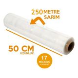 Ekol Ambalaj Palet Streç Film 17 Mikron 50 cm 250 M Palet Streç 1.kalite