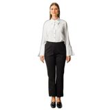 EKOL Büyük Beden Paçası Taşlı Dantelli Pantolon, 26K.EKL.PNT.01091.1