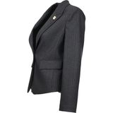 Ekol Minimalist Uzun Kol Crop Blazer Ceket - Şık ve Modern - --