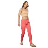 EKOL Saten Görünümlü Pantolon, 36, 24Y.EKL.PNT.01176.1, SOMON, Kadın