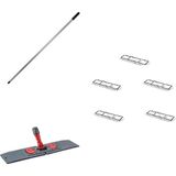 Ekol Tablet Palet Nemli Yedek Mop Takımı Seti - 5 Ad 80 Cm. Nemli Mop + Katlanır Aparat + Metal Sap