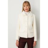 Ekol Torba Cepli Peluş Kaban 6025 - 40 - Ekru