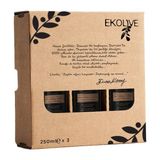 Ekolive Erken Hasat Soğuk Sıkım Natürel Sızma Zeytinyağı 250ML Üçlü Paket - 750 ml