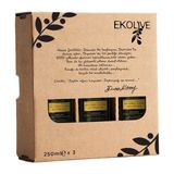 Ekolive Erken Hasat Soğuk Sıkım Organik Natürel Sızma Zeytinyağı 250ML Üçlü Paket - 750 ml