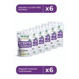 Ekoloji Glutensiz Organik Glutensiz Yulaf Ezmesi 300 Gr 6 Lı Paket Organic Gluten Free Oatmeal 300 Gr 6 Pack