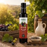 Ekoloji Market Organik Glutensiz Doğal Fermentasyon Balzamik Sirke 250 ml 8697666766573