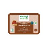 Ekoloji Market Organik Glutensiz Hurmalı Tahin Helvası 200 gr / Organic Gluten-free Date Tahini Halva 200 gr