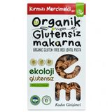 Ekoloji Market Organik Glutensiz Makarna Kırmızı Mercimekli Burgu 200 gr