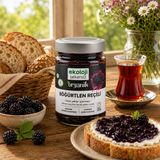 Ekoloji Market Organik Glutensiz Şekersiz Böğürtlen Reçeli 380 Gr. 8697666769468