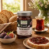 Ekoloji Market Organik Glutensiz Şekersiz Incir Reçeli 380 Gr.