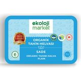 Ekoloji Market Organik Glutensiz Şekersiz Tahin Helvası Sade 200 gr