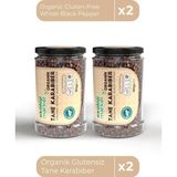 Ekoloji Market Organik Glutensiz Tane Karabiber 80 Gr X2 / Organic Gluten-Free Whole Black Pepper 80 Gr X2