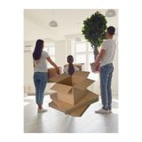 Ekolsan 10 Adet 60x40x40 Boş Koli / Taşınma Kolisi / Karton Koli /çift Oluklu Taşıma