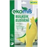 Ekomis Bulaşık Eldiveni Orta Boy - Sarı
