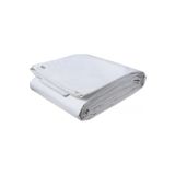Ekonet 5X6 Metre Beyaz Ebatlı Pvc Branda Gölgelik Su Geçirmez Çadır Branda Tente