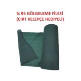 Ekonet Gölgelik File %95'lik- 1 Metre X 5 Metre = 5 M2 Bahçe Çit Örtüsü- Otopark Gölgeliği