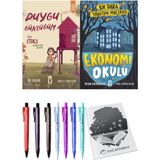 Ekonomi Okulu Bir Para Yönetimi Macerası ve Duygu Günlüğüm Mira Stres Kulübesi'nden Ayrılıyor 2li Set