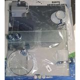 Ekonomik 6 Parça Vakumlu Ambalaj Ayna Seti ( Tabak Ve Bardak Plastik)