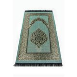 Ekonomik Osmanlı Tafta Seccade - 0150 - Yeşil