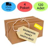 Ekonomik Paket Belbantlı Hasta Bezi Küçük Boy (S) 30'lu 120 Adet