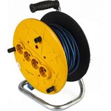 Ekonomik Seri 3x1.5 mm Makaralı Uzatma Kablosu 50 M