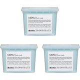 Ekonomik Üçlü Davines Minu Boyalı Saç Maskesi 250ML - %100 Orijinal %100 Doğal - Standart