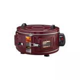 Ekonomik Yuvarlak Davul Fırın 1100W - 46Cm Alüminyum Tepsi Ön Gözetleme Camı Af-007 (5224)