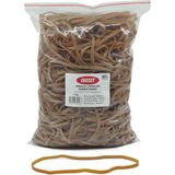 Ekoset 1 kg Geniş Kauçuk Paket Ambalaj Kasa Lastiği 220X5 mm Naturel Renkli Dayanıklı Lastikler
