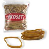 Ekoset 10 cm Kalın Paket Lastiği 300 Adet 100 x 5 mm - Sarı