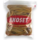 Ekoset 10 cm Kalın Paket Lastiği 50 Adet 100 x 5 mm - Sarı