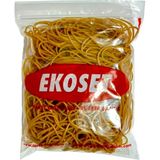 Ekoset 100 mm Büyük Boy Ince Paket Lastiği 500 Adet - Sarı
