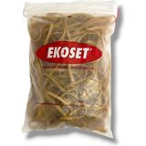 Ekoset 15 cm Kalın Paket Lastiği 200 Adet 150 x 5 mm - Sarı