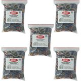 Ekoset 6 Renk Paket Ambalaj Para Lastiği 40 mm 5000 Adet - Renkli