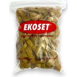 Ekoset 65MM Extra Kalın Paket Lastiği 500 Adet 65X10MM - Sarı - 65MM X 10MM - PAKET LASTİĞİ