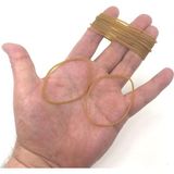 Ekoset 80MM Kauçuk Paket Ambalaj Lastiği 1kg - Sarı
