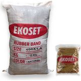 Ekoset Büyük Boy Ince Paket Lastiği 100mm 12 kg - Sarı