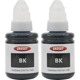 Ekoset Canon Pixma G3400 G3410 G3411 G3415 2x135 ml Siyah Mürekkep