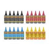 Ekoset Canon uyumlu Mürekkep Tanklı yazıcılar için 4 renk 4x500ml
