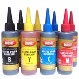 Ekoset Canon Uyumlu Tanklı Yazıcılar İçin Mürekkep 4 Renk 200 Ml Gı-490 Uyumlu