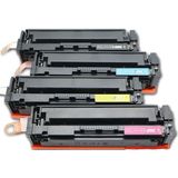 Ekoset CF400A Laserjet Pro M252n/M252dw/M252dw/M277n/M277dw Uyumlu Muadil Toner Kartuş 4 Renk - Renkli