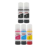 ekoset Epson 103 Ecotank L3250 L3251 L3260 L3266 Uyumlu Muadil Mürekkep 70ml 5 Adet