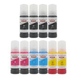Ekoset Epson 103 L1110 L3110 L3111 L3150 Uyumlu Muadil Mürekkep 70ml 10 Adet