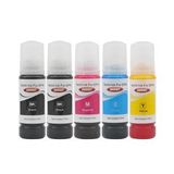 Ekoset Epson 103 L3250 L3251 L3260 L3266 Uyumlu Muadil Mürekkep 70ml 5 Adet