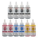 Ekoset Epson L300 L310 L355 L365 L382 L386 Renkli Muadil Mürekkep 70ml 10 Adet