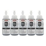 Ekoset Epson L300 L310 L355 L365 L382 L386 Siyah Muadil Mürekkep 70ml 5 adet